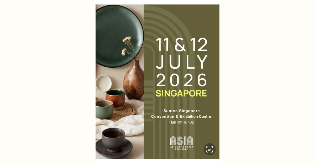 Asia Art and Craft Fair 2026 event poster