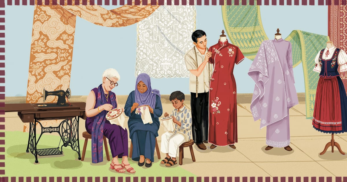Harmony Through Heritage Woven Identities banner