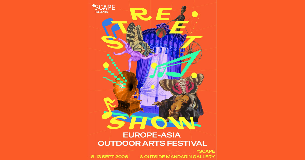 Orange SCAPE Street Show Europe-Asia Outdoor Arts Festival poster